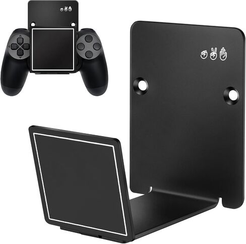 HL127 Headphone Holder Hanger for Desk, Include Adhesive Strips/Screw, Universal Headset Stand for PS4/PS5/Xbox/PC/Mac/Headphones Game Controller Hanger in Kuwait
