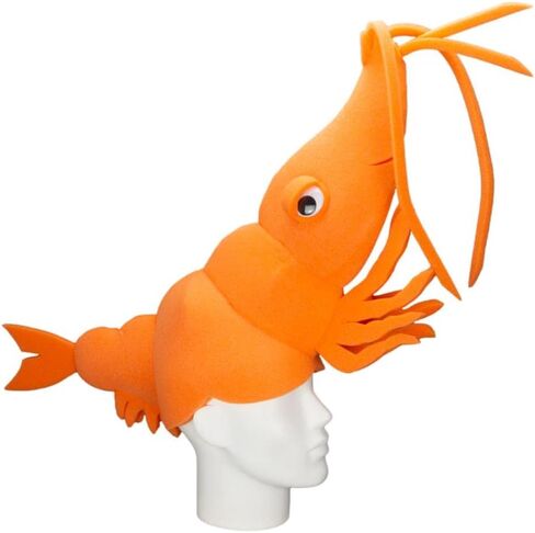 FOAM PARTY HATS: Shrimp Hat - Fish Party Hat - Japanese Hat - Foodie Gift Hat - Sushi Costume Hat - Sushi Party Hat - Japanese Chef Hat in Saudi Arabia