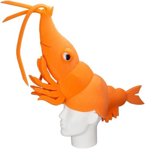FOAM PARTY HATS: Shrimp Hat - Fish Party Hat - Japanese Hat - Foodie Gift Hat - Sushi Costume Hat - Sushi Party Hat - Japanese Chef Hat in Saudi Arabia