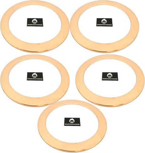 حشية نحاسية Conflat (CF) 4.5 بوصة 4-1/2 بوصة CF63، حشية تفريغ عالية، حشية CF-63 UHV (عبوة من 5 قطع) in Kuwait
