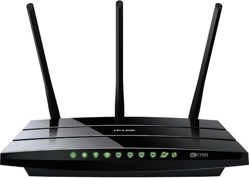 راوتر TP-LINK Archer C7 AC1750 ثنائي النطاق AC جيجابت لاسلكي، 2.4 جيجا هرتز 450 ميجا بت في الثانية + 5 جيجا هرتز 1300 ميجا بت في الثانية، 2 منفذ USB، IPv6، شبكة الضيوف (متجدد) in Saudi Arabia