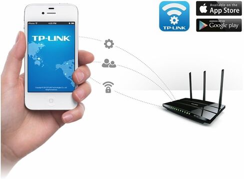 راوتر TP-LINK Archer C7 AC1750 ثنائي النطاق AC جيجابت لاسلكي، 2.4 جيجا هرتز 450 ميجا بت في الثانية + 5 جيجا هرتز 1300 ميجا بت في الثانية، 2 منفذ USB، IPv6، شبكة الضيوف (متجدد) in Saudi Arabia