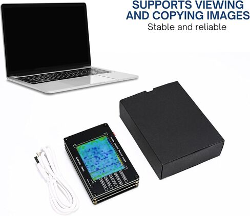 Mini Handheld Thermal Camera, Portable Infrared Thermal Imaging Camera, Paranormal Equipment Thermal Imager, Non-Contact Heat Detector with Type-C Interface PC Link Data Storage in Kuwait