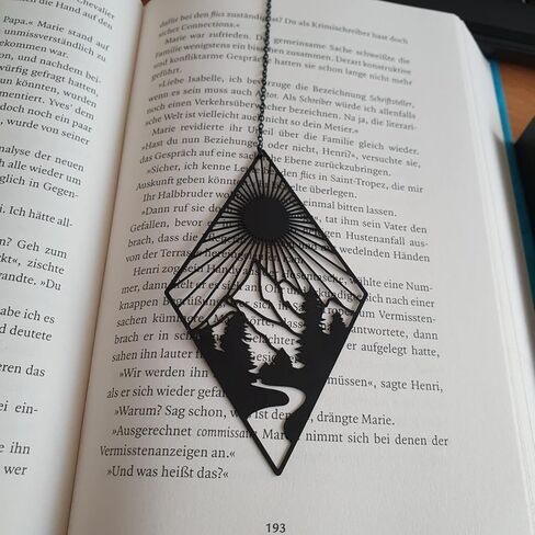 Bookmark, HOMEMARS Sun Design Gold Hollow Carved Bookmarks, Book Mark Metal Birthday Gifts Teacher Gifts for Women, Mom, Gifts for Men, Christmas, Graduation, Mothers Day Valentine's Day in Kuwait