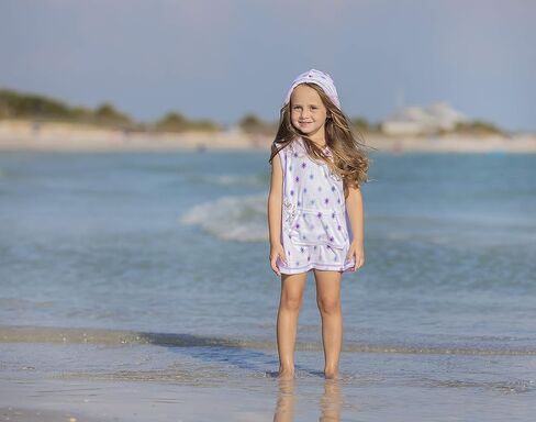 غطاء للشاطئ وحمام السباحة ذو طابع أصلي للفتيات الصغيرات من Dreamwave بعامل حماية من الأشعة فوق البنفسجية 50 in Kuwait