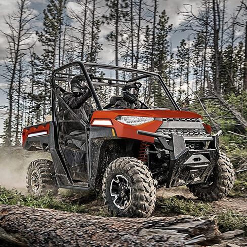 قضبان KEMIMOTO Nerf متوافقة مع Ranger XP 1000، استبدال الخطوات الجانبية شديدة التحمل من Black Tree Kickers متوافق مع 2018+ Ranger XP 1000 in Saudi Arabia