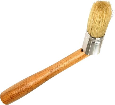 Steelman Euro Lube Applicator Brush, Angled, Stiff Bristles, for Paste-Style Tire Mounting Lubricants in Saudi Arabia