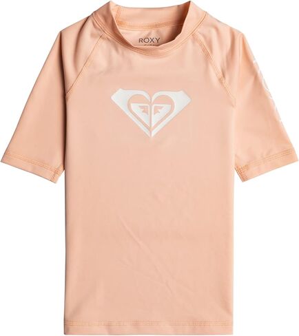 Roxy Girls' Whole Hearted Short Sleeve Rashguard in Saudi Arabia