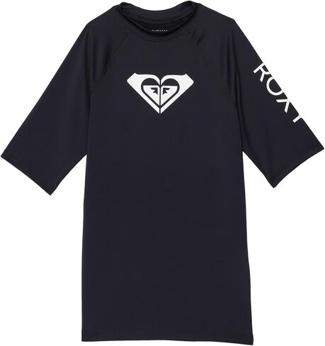 Roxy Girls' Whole Hearted Short Sleeve Rashguard in Saudi Arabia