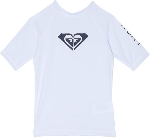Roxy Girls' Whole Hearted Short Sleeve Rashguard in Saudi Arabia
