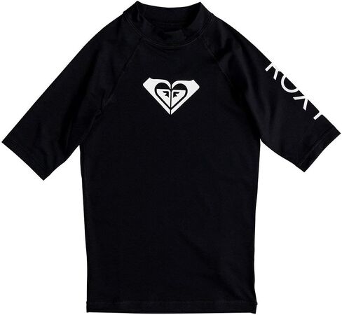 Roxy Girls' Whole Hearted Short Sleeve Rashguard in Saudi Arabia