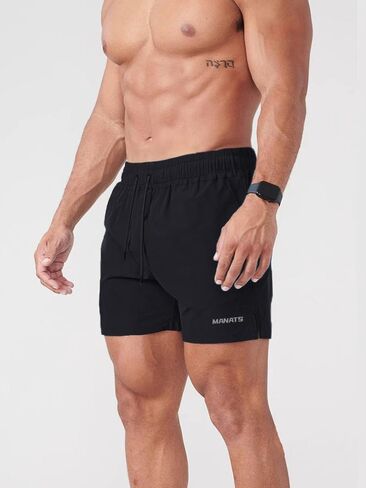 maytopia Men's Running Athletic Shorts 5 Inch Quick Dry Gym Workout Shorts Lightweight Fitted Exercise Shorts with Pockets in Saudi Arabia