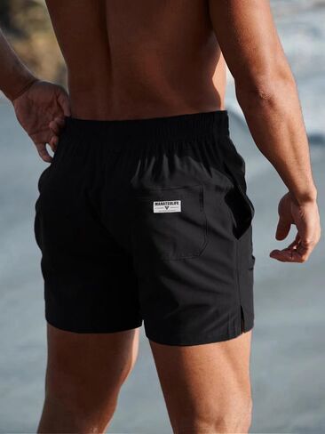 maytopia Men's Running Athletic Shorts 5 Inch Quick Dry Gym Workout Shorts Lightweight Fitted Exercise Shorts with Pockets in Saudi Arabia