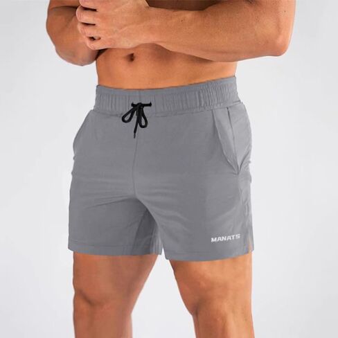 maytopia Men's Running Athletic Shorts 5 Inch Quick Dry Gym Workout Shorts Lightweight Fitted Exercise Shorts with Pockets in Saudi Arabia