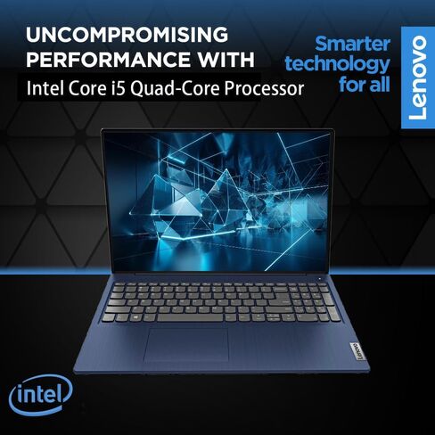 كمبيوتر محمول Lenovo Ideapad 3، شاشة لمس FHD مقاس 15.6 بوصة، Intel Core i5-1155G7 رباعي النواة (Beats i7-1065G7)، رسومات Intel Iris Xe، عمر بطارية طويل، Win 11 Pro، مع حزمة WOWPC (ذاكرة الوصول العشوائي 16 جيجابايت | 512 جيجابايت PCIe SSD) in Kuwait