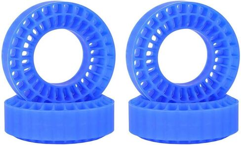 1.0'' Tire Inserts Silicone Rubber Insert Foam Fit 1.0'' Wheel Tires 58-63mm Wheel Tires Waterproof Silicone Inserts for 1/18 1/24 RC Crawler (Green/4PCS) in Saudi Arabia