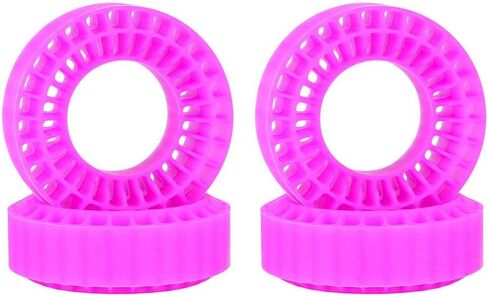 1.0'' Tire Inserts Silicone Rubber Insert Foam Fit 1.0'' Wheel Tires 58-63mm Wheel Tires Waterproof Silicone Inserts for 1/18 1/24 RC Crawler (Green/4PCS) in Saudi Arabia