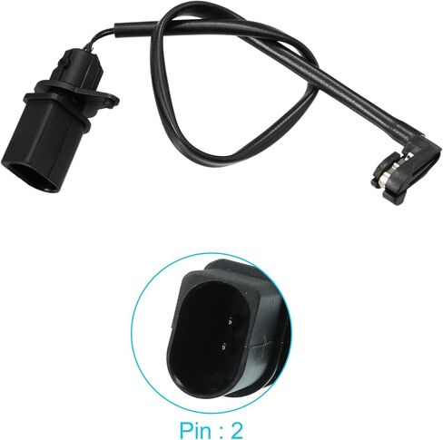 X AUTOHAUX 2 قطعة 8T0907637 مستشعر ارتداء لوحة الفرامل الأمامية الإلكترونية لأودي A4 A5 A6 A7 Quattro Q5 in Saudi Arabia
