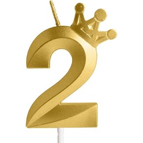 Forty-Three Metallic Gold 43 Birthday Candle, 43rd Candle for Cake,43rd Cake Topper,Birthday Party Anniversary Celebration Decoration Supplies for Men Women Kids Birthday Decor in Saudi Arabia
