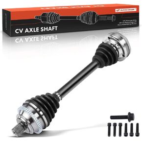 مجموعة عمود المحور A-Premium CV - متوافقة مع Volkswagen EuroVan 1992 1993 1994 1995 1996، 2.4L 2.5L، ناقل الحركة اليدوي - الأمامي الأيسر أو الأيمن، استبدال # VW8054، VW-8054، 1700314088، 1700-314088 in Kuwait