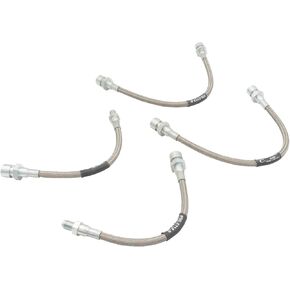 Empi Braided Stainless Steel Brake Line Kit, 4 Pc, Compatible with VW 71-73 S/B Type 1, #5588 in Saudi Arabia