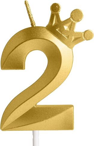 Forty-Three Metallic Gold 43 Birthday Candle, 43rd Candle for Cake,43rd Cake Topper,Birthday Party Anniversary Celebration Decoration Supplies for Men Women Kids Birthday Decor in Saudi Arabia