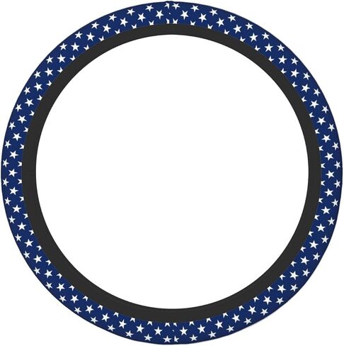 Abstract Blue Outer Space Galaxy Star Car Steering Wheel Cover,Non-Slip Elastic Neoprene-Sweat Car Accessories,Universal 15 Inch Fit Auto, Vans Trucks,Suvs, Truck in Saudi Arabia