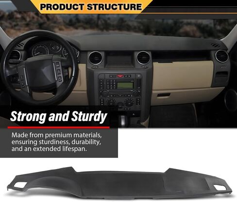Dash Cover Compatible with LR3 SE HSE 2005-2008/Fit Range Rover Sport Supercharged HSE 2005-2009,Dashboard Cover 13-508LL in Saudi Arabia
