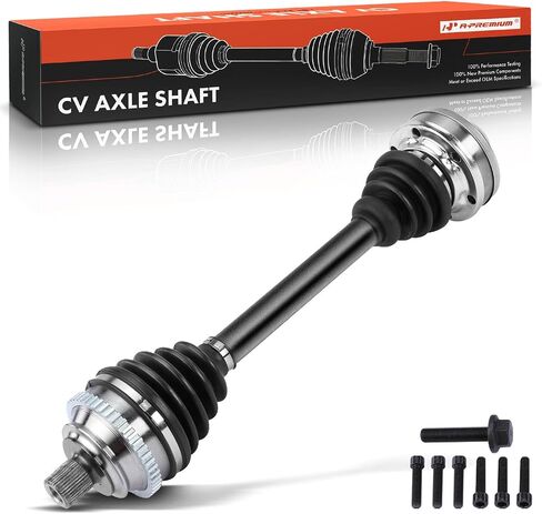 A-Premium CV Axle Shaft Assembly - Compatible with Volkswagen EuroVan 1992 1993 1994 1995 1996, 2.4L 2.5L, Manual Transmission - Front Left or Right, Replace# VW8054, VW-8054, 1700314088, 1700-314088 in Saudi Arabia