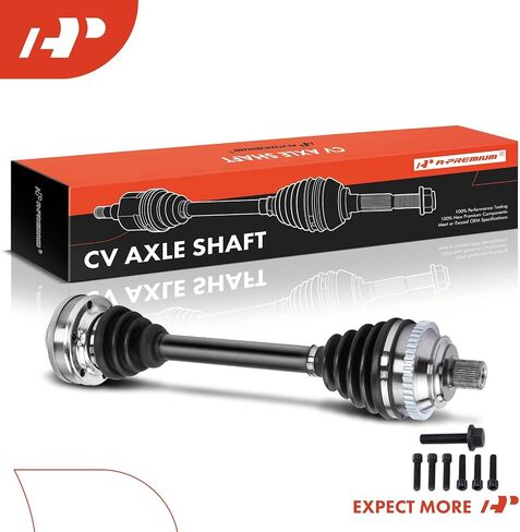 A-Premium CV Axle Shaft Assembly - Compatible with Volkswagen EuroVan 1992 1993 1994 1995 1996, 2.4L 2.5L, Manual Transmission - Front Left or Right, Replace# VW8054, VW-8054, 1700314088, 1700-314088 in Saudi Arabia