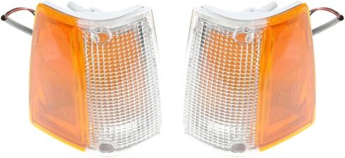 Corner Light Set Driver & Passenger Side Compatible with 1986-1987 Mazda B2000 1987-1993 B2200 B2600 MA2550101 MA2551101 in Saudi Arabia