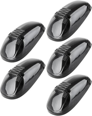 Cciyu 5x ضوء علامة الكابينة عدسة دخان كهرمان LED مبيت سقف الكابينة ضوء الجري العلوي ضوء التخليص تجميع السقف العلوي علامة الجري شاحنات بيك اب الخفيفة in Saudi Arabia
