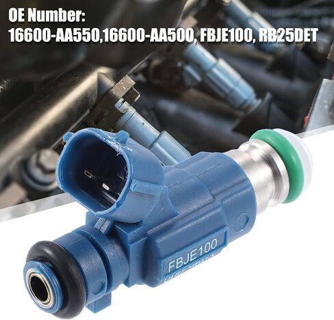 X AUTOHAUX 6 قطعة 16600-AA550 16600-AA500 حاقن الوقود لنيسان GTR سفاري باترول سكاي لاين R34 RB25DET 2.5L توربو TB48DE in Saudi Arabia