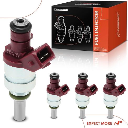 A-Premium Fuel Injectors Set of 4 Compatible with Mercedes-Benz W203 Series C230 2003 2004 2005, 1.8L, GAS, Replace# 2710780023, 2710780549 in Saudi Arabia