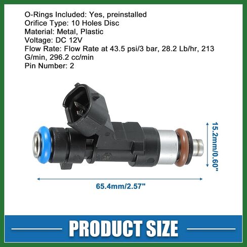 Motoforti Fuel Injector No.16600-JA00B/16600-JA000 Fuel Injection Nozzle for Nissan Altima 09-13 2.5L for Nissan Altima COUPE 09-12 3.5L Black (Pack of 4) Long-lasting in Saudi Arabia