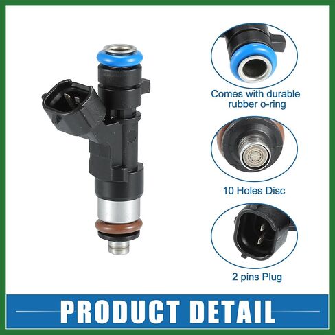 Motoforti Fuel Injector No.16600-JA00B/16600-JA000 Fuel Injection Nozzle for Nissan Altima 09-13 2.5L for Nissan Altima COUPE 09-12 3.5L Black (Pack of 4) Long-lasting in Saudi Arabia