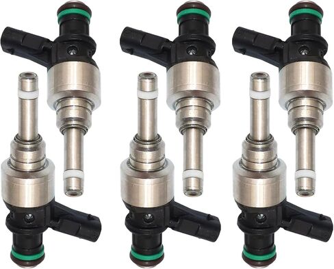 06E906036P 6pcs Set Fuel Injector 6 Holes Replacement for Audi A4 A5 S4 S5 A6 A7 A8 Q5 Q7 VW Touareg 3.0L 06E906036AL in Saudi Arabia