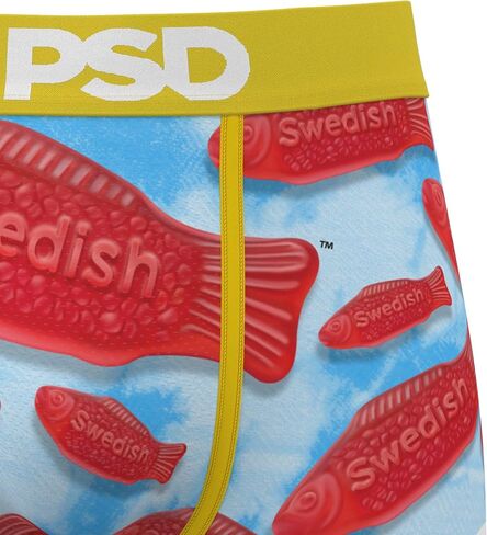 PSD Men's Swedish Fish Boxer Brief, Multi, M in Saudi Arabia