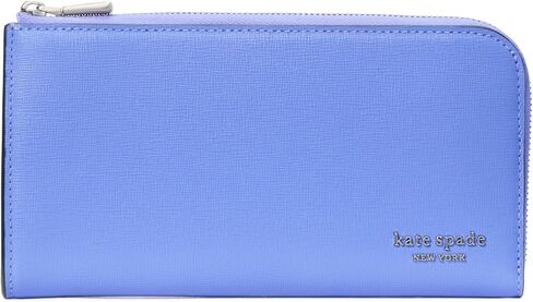 kate spade new york Devin Saffiano Leather Zip Around Continental Wallet, Pistachio Ice in Kuwait