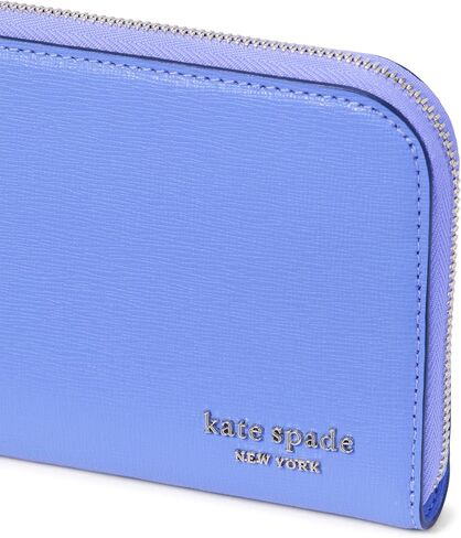 kate spade new york Devin Saffiano Leather Zip Around Continental Wallet, Pistachio Ice in Kuwait