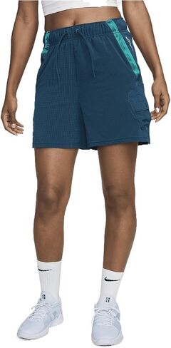 Sabrina Basketball Shorts (Valerian Blue/Blustery/Photon Dust, FV3189-477) Size Medium in Saudi Arabia