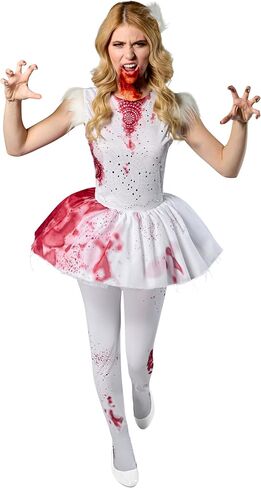 Rubies Womens Abigail Costume Dress With Tights and Headpiece in Saudi Arabia