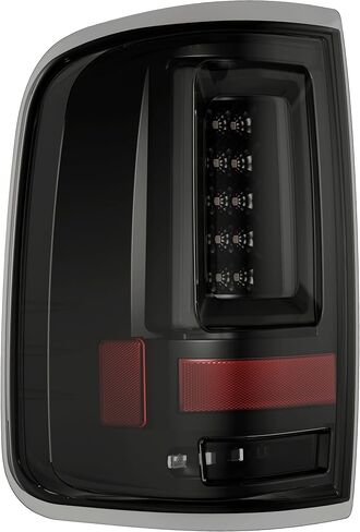 مصابيح خلفية LED HECASA متوافقة مع 2004-2008 Ford F150 مع استبدال شريط أنبوب LED ثلاثي الأبعاد لـ 5L3Z13405CA 5L3Z13404CA 6L3Z13405AA 6L3Z13404AA مصابيح الفرامل الخلفية عدسة شفافة الإسكان الأسود in Saudi Arabia