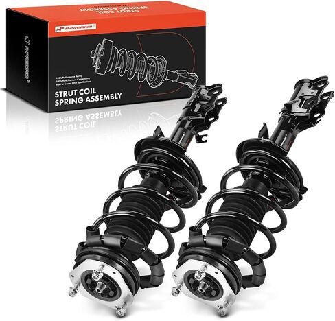 A-Premium Front Pair (2) Complete Strut and Coil Spring Assembly Compatible with Mazda 2 2011 2012 2013 2014, Driver and Passenger Side in Saudi Arabia