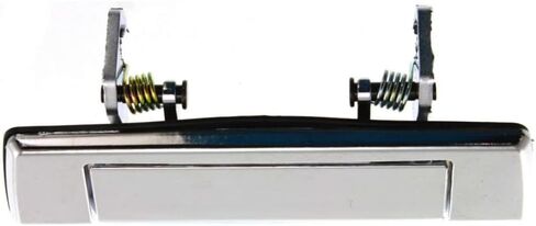 KarParts360 لمازدا B2600/B2200 1990 1991 1992 1993 مقابض الأبواب الخارجية للسائق والراكب الجانبي زوج أمامي كروم مستبعد ثقب المفتاح | استبدال MA1311106، MA1310106 | UB4059410، UB4058410 in Saudi Arabia