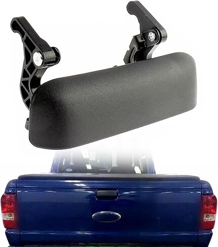 Tailgate Handle Latch Compatible with 1998-2011 Ford Ranger - Exterior Tail Gate Handle Assembly - Replaces 1L5Z9943400AAA, 1L5Z-9943400-AAA, 77872, FO1915109 in Saudi Arabia