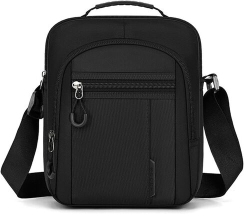 Men's Oxford Canvas Shoulder Bag Stylish Trendy and Minimalist with Multiple Compartments for Handheld Convenience in Saudi Arabia