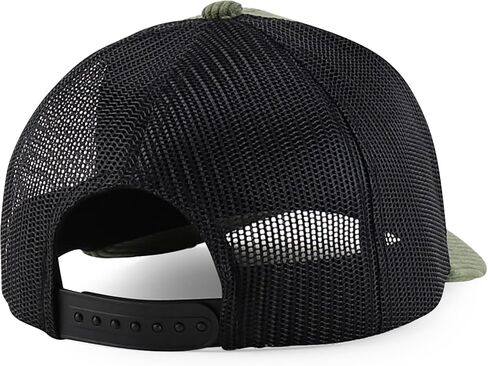 Trendy Apparel Shop 6 Panel Corduroy Trucker Snapback Baseball Cap in Saudi Arabia