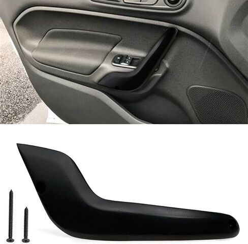 Interior Pull Door Handle Compatible with Ford Fiesta 2011-2019 Interior Door Trim Panel with Power Windows Left Driver's Side in Saudi Arabia