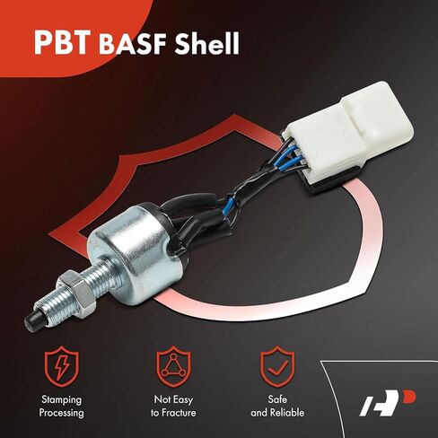 A-Premium Brake Light Switch Lamp Compatible with Toyota Tundra 2004-2006, Sequoia 2001-2007, 4 Pins in Saudi Arabia